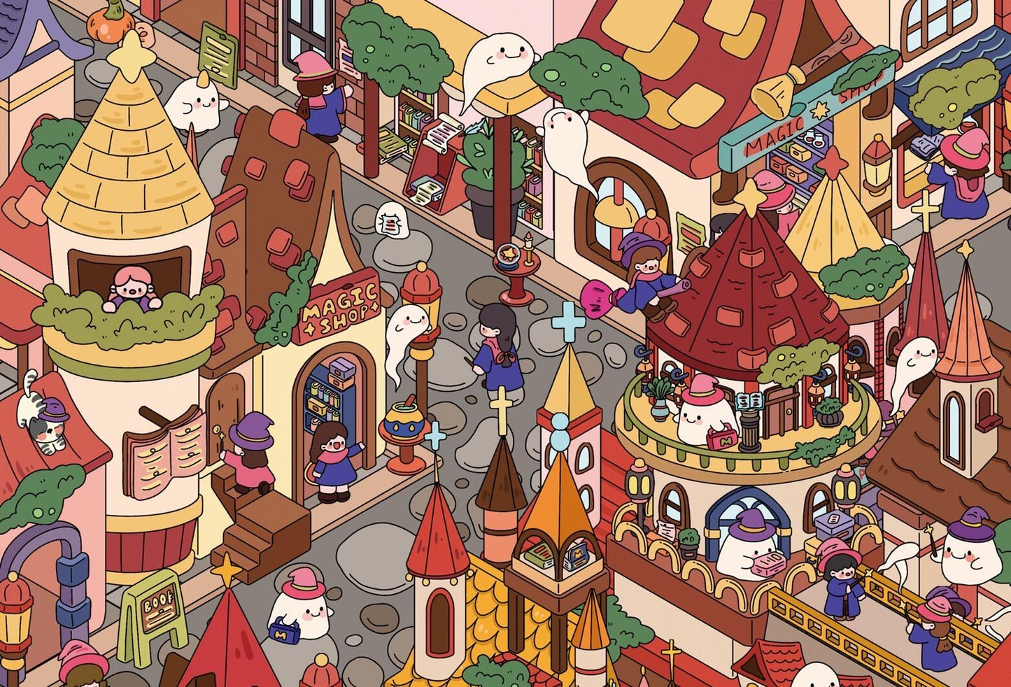 Bit Magic Academy-Cute Huge Scenes