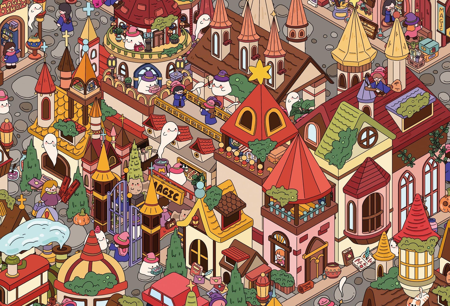 Bit Magic Academy-Cute Huge Scenes