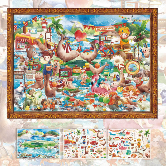 PAOPAOBU:Sea Lion Show、Tram、Republic of China-era Detective Agency(L)