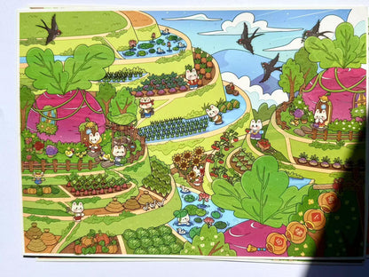 150+Designs Big and Huge size 3D scenes stickers(Maching Game)