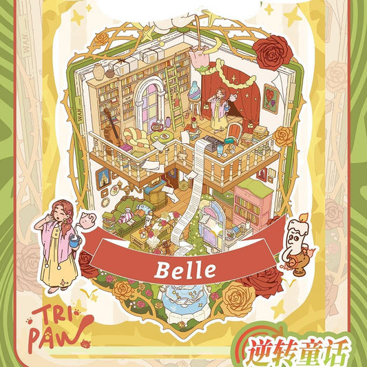 Rosy Nook Books DIY 3D Sticker Collection - Subverted Fairy Tale Series