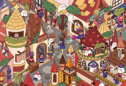Bit Magic Academy-Cute Huge Scenes