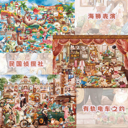 PAOPAOBU:Sea Lion Show、Tram、Republic of China-era Detective Agency(L)