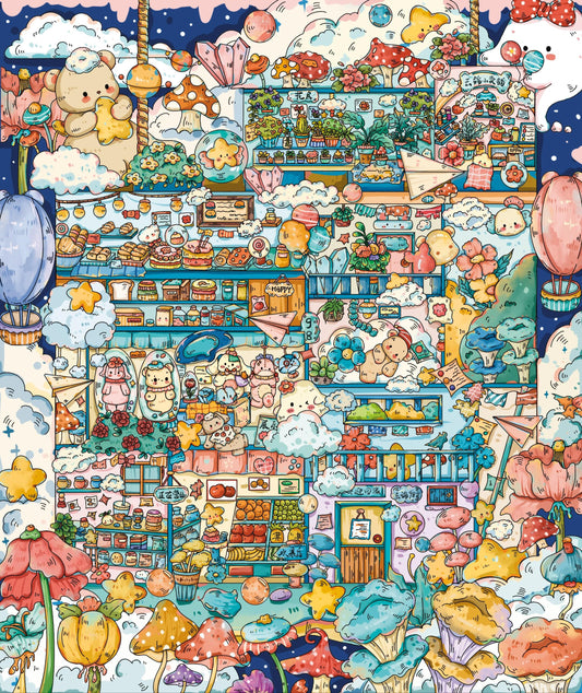 Cloudside Starlight Town