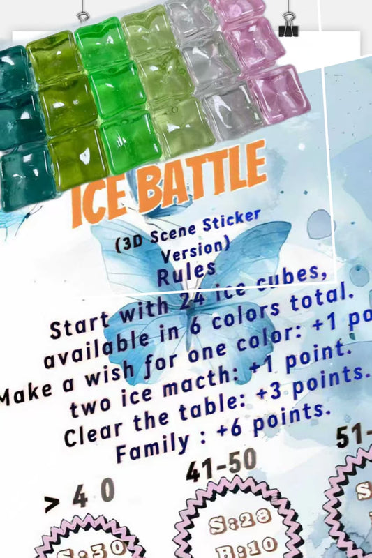 Ice Battle (3D Scene Sticker Version)