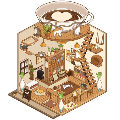 200+Designs medium and small 3D scenes stickers(Maching Game)